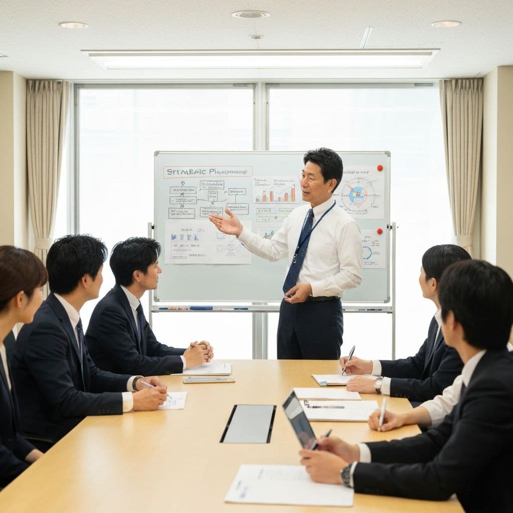 戦略立案・計画策定のイメージ