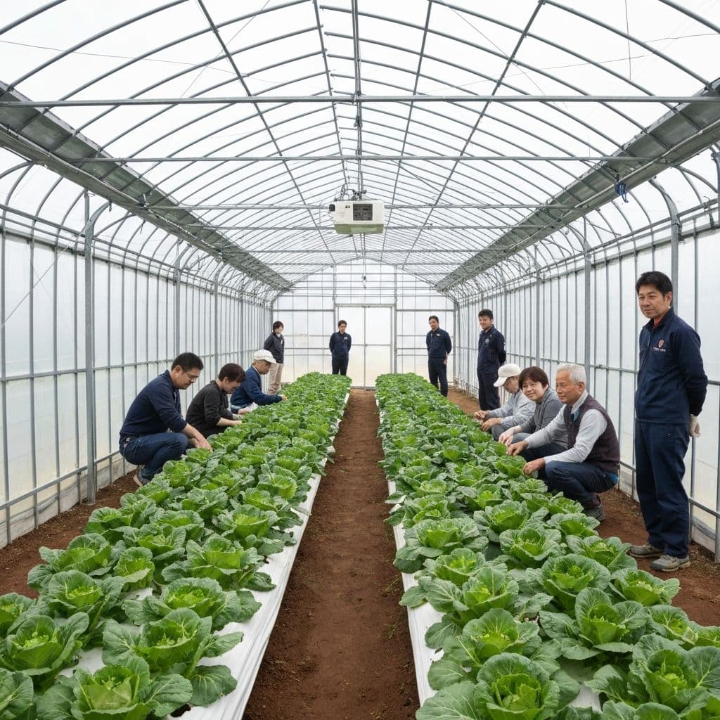 農福連携の農業施設