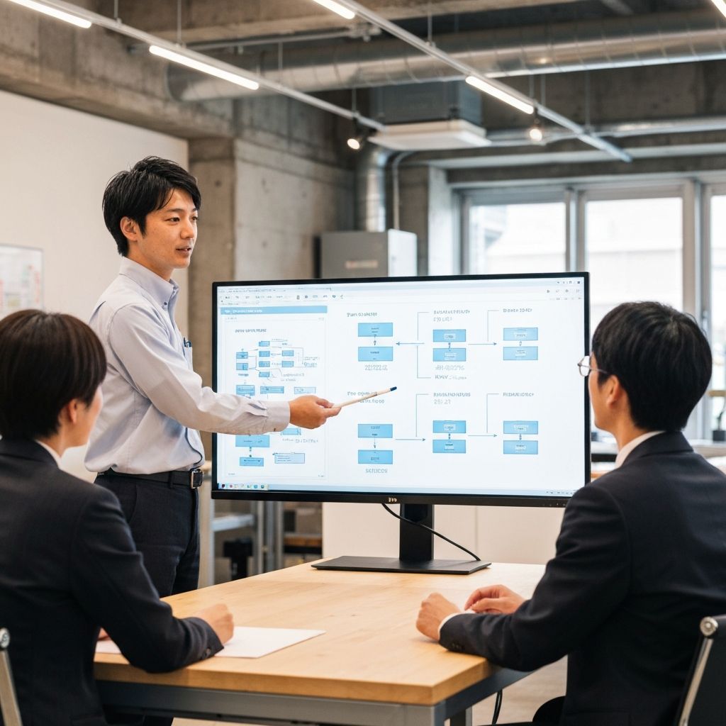 システム構築・業務DXのコンサルティング風景
