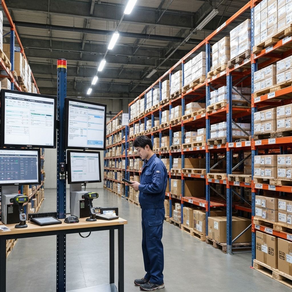物流倉庫システムのイメージ